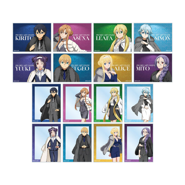 『ソードアート・オンライン』描き下ろし 毛皮コート×スーツver. トレーディングアクリルカード(単位/BOX)【202609再販】
