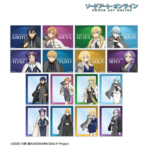 『ソードアート・オンライン』描き下ろし 毛皮コート×スーツver. トレーディングアクリルカード(単位/BOX)【202609再販】