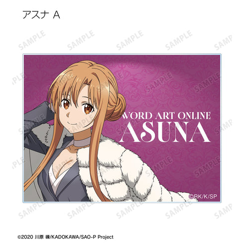 『ソードアート・オンライン』描き下ろし 毛皮コート×スーツver. トレーディングアクリルカード(単位/BOX)【202609再販】