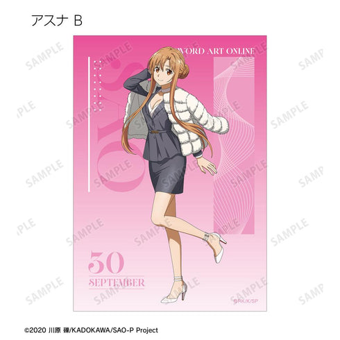 『ソードアート・オンライン』描き下ろし 毛皮コート×スーツver. トレーディングブロマイド(単位/BOX)【202602再販】