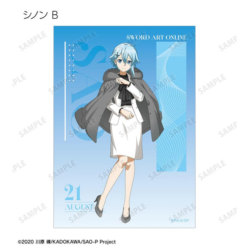 『ソードアート・オンライン』描き下ろし 毛皮コート×スーツver. トレーディングブロマイド(単位/BOX)