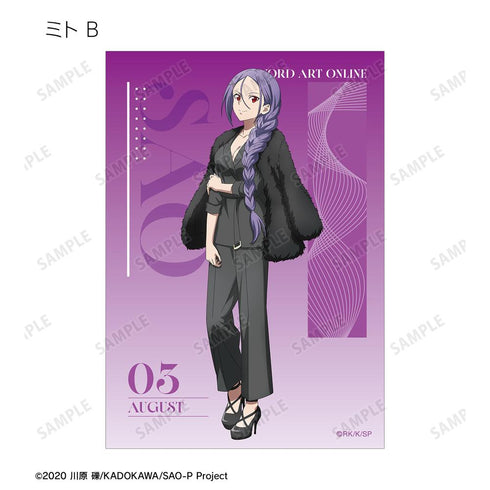 『ソードアート・オンライン』描き下ろし 毛皮コート×スーツver. トレーディングブロマイド(単位/BOX)【202602再販】