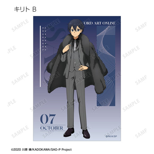 『ソードアート・オンライン』描き下ろし 毛皮コート×スーツver. トレーディングブロマイド(単位/BOX)【202609再販】