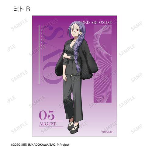 『ソードアート・オンライン』描き下ろし 毛皮コート×スーツver. トレーディングブロマイド(単位/BOX)【202609再販】