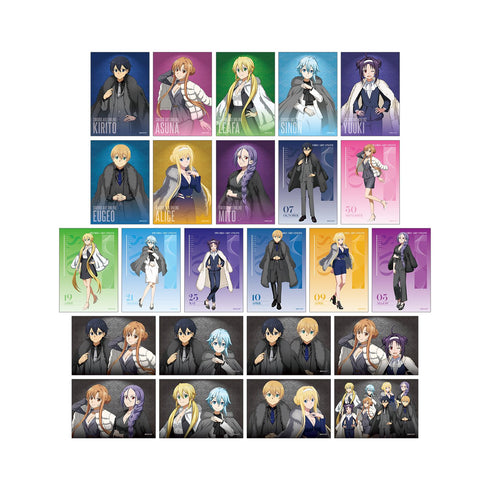『ソードアート・オンライン』描き下ろし 毛皮コート×スーツver. トレーディングブロマイド(単位/BOX)【202609再販】