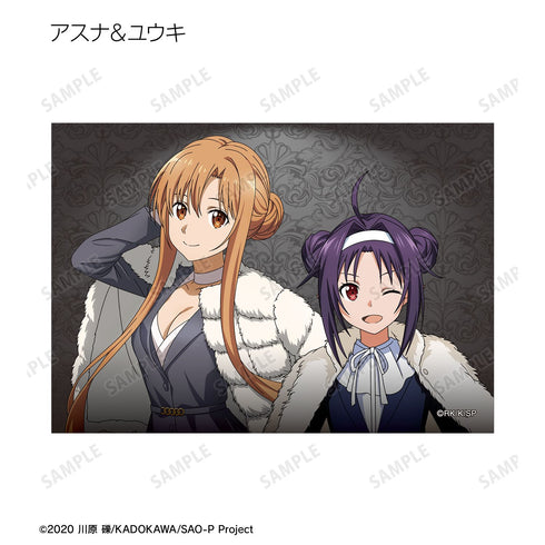 『ソードアート・オンライン』描き下ろし 毛皮コート×スーツver. トレーディングブロマイド(単位/BOX)【202609再販】