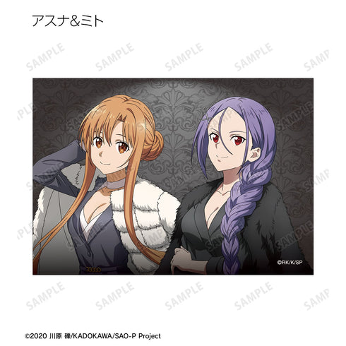 『ソードアート・オンライン』描き下ろし 毛皮コート×スーツver. トレーディングブロマイド(単位/BOX)【202609再販】