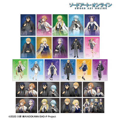 『ソードアート・オンライン』描き下ろし 毛皮コート×スーツver. トレーディングブロマイド(単位/BOX)【202609再販】