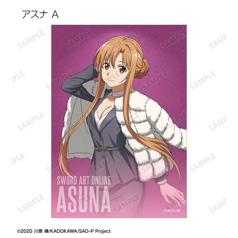 『ソードアート・オンライン』描き下ろし 毛皮コート×スーツver. トレーディングブロマイド(単位/BOX)【202609再販】
