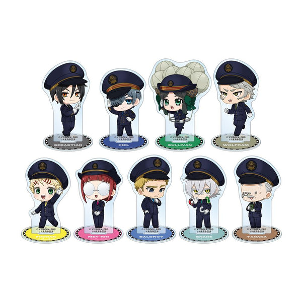 『黒執事 -緑の魔女編-』トレーディング ちびキャラ 駅員ver. アクリルスタンド(単位/BOX)