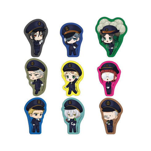 『黒執事 -緑の魔女編-』ちびキャラ 駅員ver. フレークシール