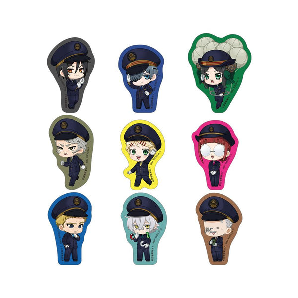 『黒執事 -緑の魔女編-』ちびキャラ 駅員ver. フレークシール