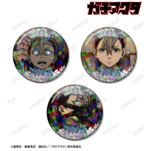 『ガチアクタ』ザンカ 場面写ホログラム缶バッジ3個セット