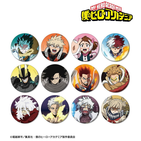 『僕のヒーローアカデミア』トレーディングマット缶バッジ vol.3(単位/BOX)【202608再販】