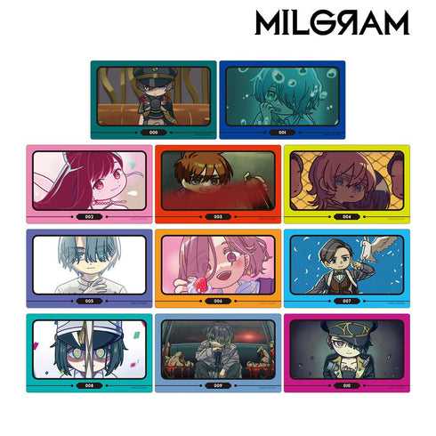 『MILGRAM -ミルグラム-』第二審 トレーディング ゆるコマ カードステッカー(単位/BOX)