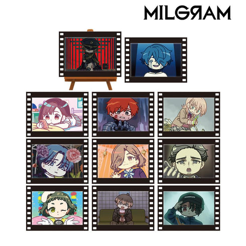 『MILGRAM -ミルグラム-』第一審 トレーディング ゆるコマ フィルム風ミニアートフレーム(単位/BOX)