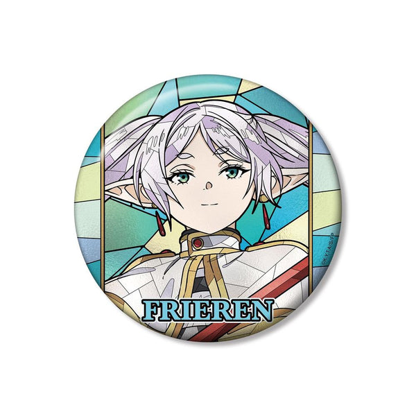 『葬送のフリーレン』フリーレン Aure Glass 100mm缶バッジ ver.A【202606再販】