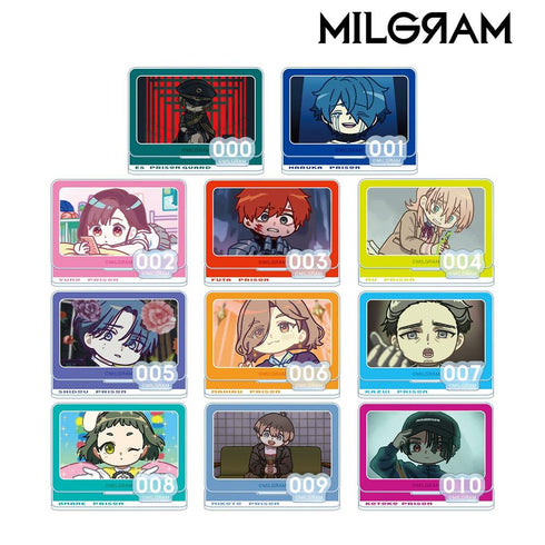 《MILGRAM -米尔格拉姆-》第一审 收藏卡 轻松漫画 附配件亚克力立牌(单位/盒)【202605再版】