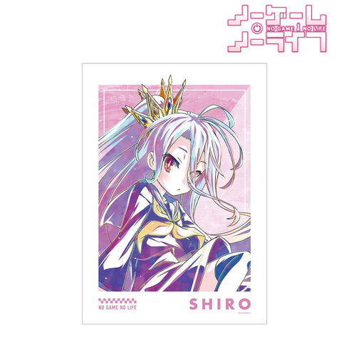 『ノーゲーム・ノーライフ』白 Ani-Art 第2弾 A3マット加工ポスター【202603再販】