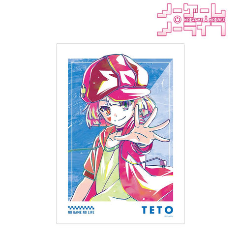 『ノーゲーム・ノーライフ』テト Ani-Art 第2弾 A3マット加工ポスター