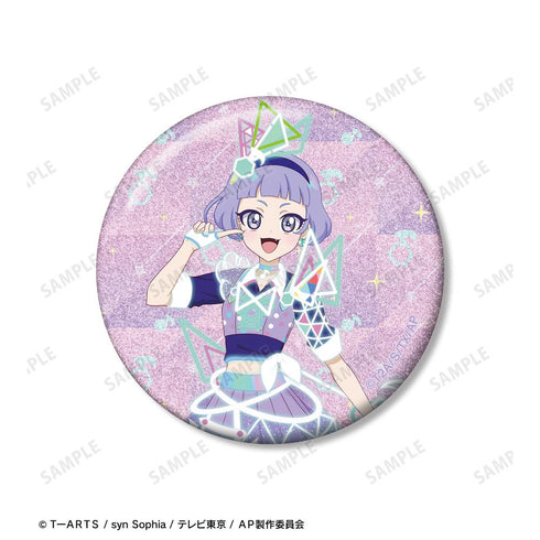 『ひみつのアイプリ』真実夜 チィ グリッター缶バッジ3個セット