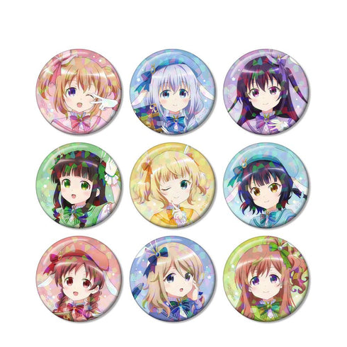 『ご注文はうさぎですか? BLOOM』描き下ろし 魔法少女ver. トレーディングホログラム缶バッジ(単位/BOX)