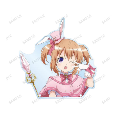 『ご注文はうさぎですか? BLOOM』描き下ろし ココア 魔法少女ver. 特大ダイカットアクリルパネル