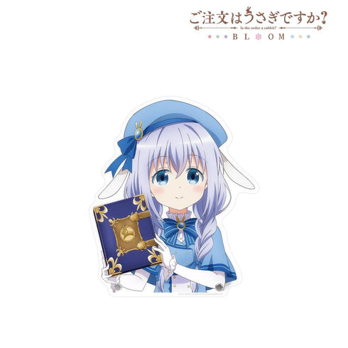 《是兔子吗?BLOOM》全新绘制 奇诺 魔法少女版 特大开孔亚克力板【202604再版】