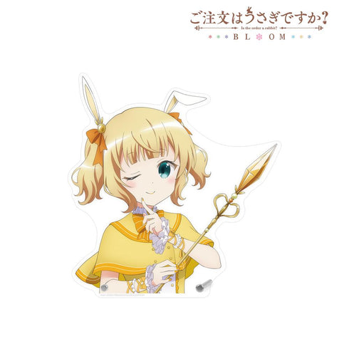 『ご注文はうさぎですか? BLOOM』描き下ろし シャロ 魔法少女ver. 特大ダイカットアクリルパネル