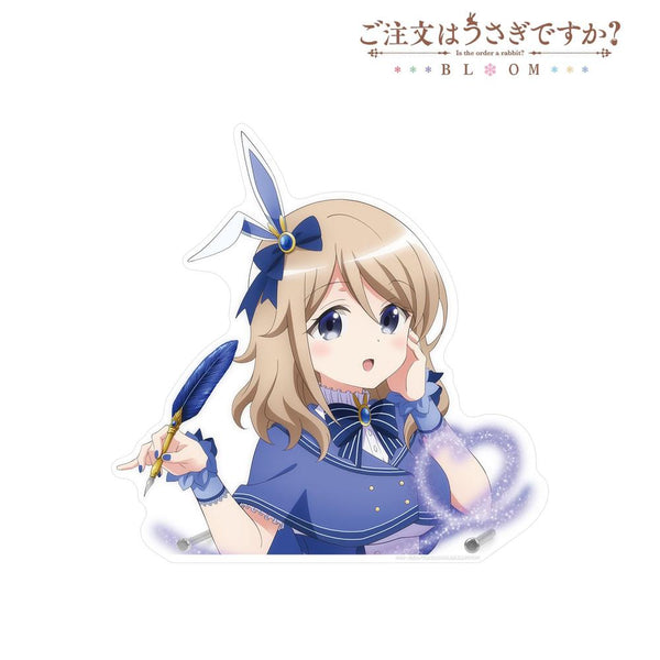 『ご注文はうさぎですか? BLOOM』描き下ろし 青山ブルーマウンテン 魔法少女ver. 特大ダイカットアクリルパネル【202604再販】
