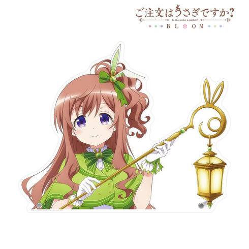 《是兔子吗?BLOOM》全新绘制 莫卡 魔法少女版 特大异形切割亚克力板【202604再版】