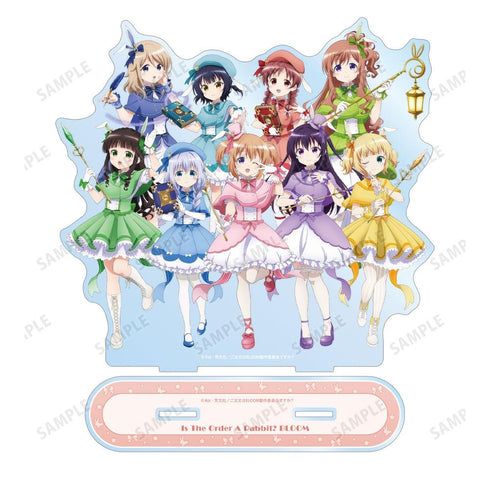 《是兔子吗?BLOOM》全新绘制 集合 魔法少女版 BIG亚克力立牌【202604再版】