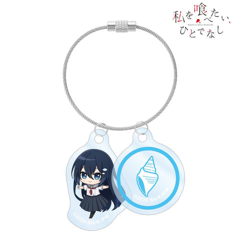 『私を喰べたい、ひとでなし』近江汐莉 ちびキャラ 2連ワイヤーアクリルキーホルダー