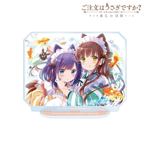 『ご注文はうさぎですか? BLOOM』千夜&フユ BIGアクリルスタンド