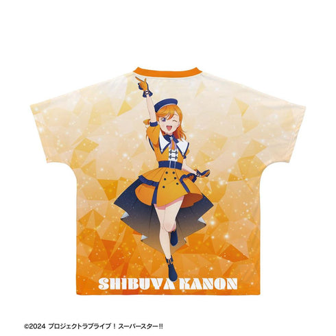 『ラブライブ!スーパースター!!』描き下ろし 澁谷かのん スーパースター!!ver. フルグラフィックTシャツユニセックス