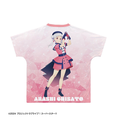 『ラブライブ!スーパースター!!』描き下ろし 嵐 千砂都 スーパースター!!ver. フルグラフィックTシャツユニセックス【202609再販】