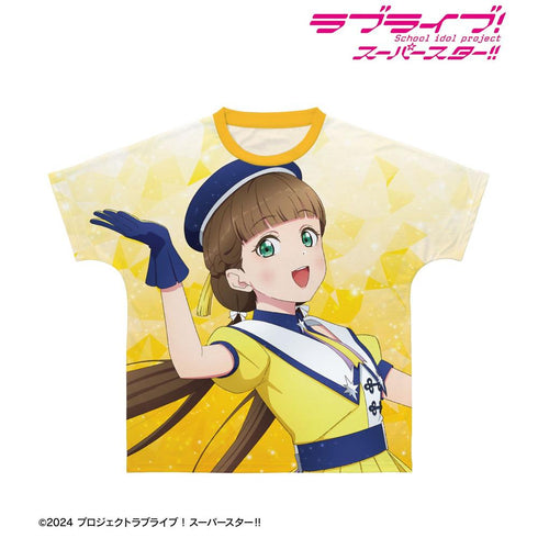 Love Live!超级明星原创插画《Sakurakoji Kinako Superstar!中性全图案 T 恤