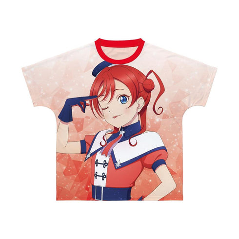 Love Live!超级明星!"新绘制的米城美巨星!中性全图案 T 恤