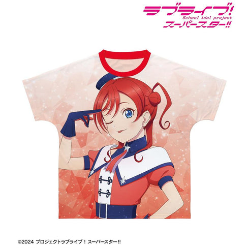 Love Live!超级明星!"新绘制的米城美巨星!中性全图案 T 恤