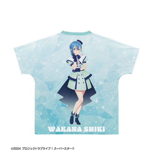 『ラブライブ!スーパースター!!』描き下ろし 若菜四季 スーパースター!!ver. フルグラフィックTシャツユニセックス【202609再販】