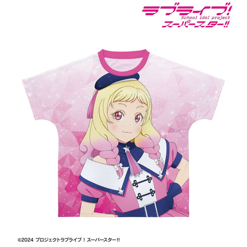 『ラブライブ!スーパースター!!』描き下ろし 鬼塚夏美 スーパースター!!ver. フルグラフィックTシャツユニセックス【202609再販】