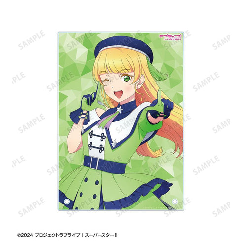 Love Live!超级明星!新绘制的 Sumire Hirayamuna 超级巨星!A5亚克力板