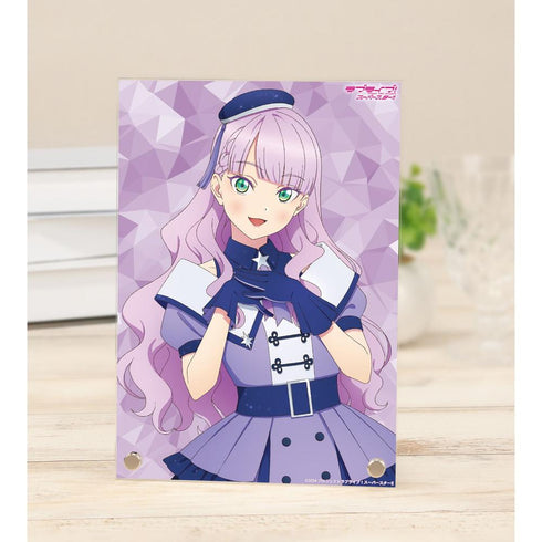 Love Live!Superstar!"新繪製的維也納 Margarete Superstar!ver.A5壓克力面板