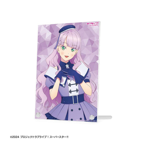 Love Live!Superstar!"新繪製的維也納 Margarete Superstar!ver.A5壓克力面板