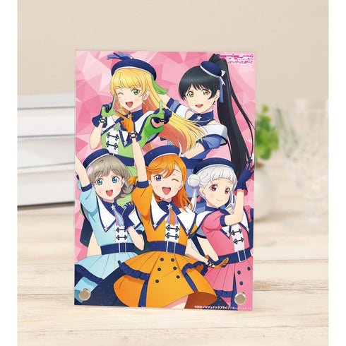 Love Live!超级明星!"新绘制的第 1 期学生超级明星!A5亚克力板