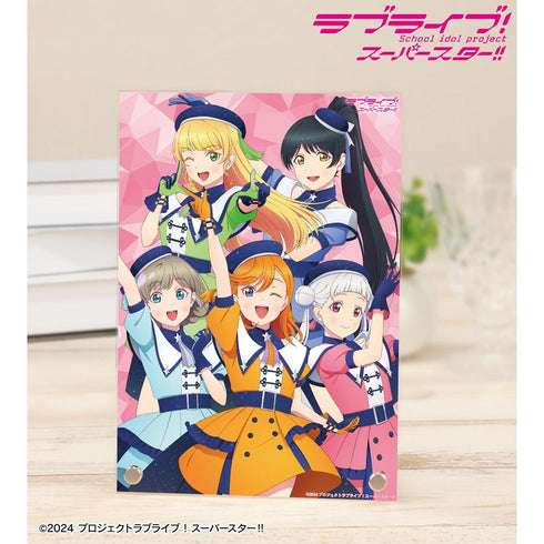 Love Live!超级明星!"新绘制的第 1 期学生超级明星!A5亚克力板