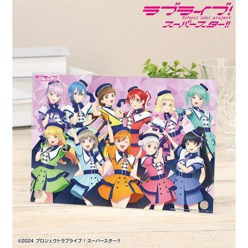 Love Live!超级明星新绘制的一套超级巨星!A5亚克力面板