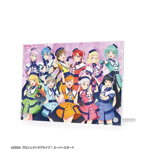 Love Live!超级明星新绘制的一套超级巨星!A5亚克力面板