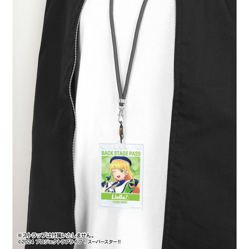 Love Live!超级明星!新绘制的 Sumire Hirayamuna 超级明星!卡形亚克力钥匙扣(带扣环