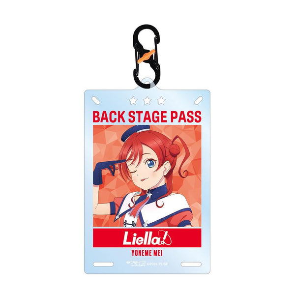 Love Live!超级明星!"新绘制的米城美巨星!卡形亚克力钥匙扣(带扣环